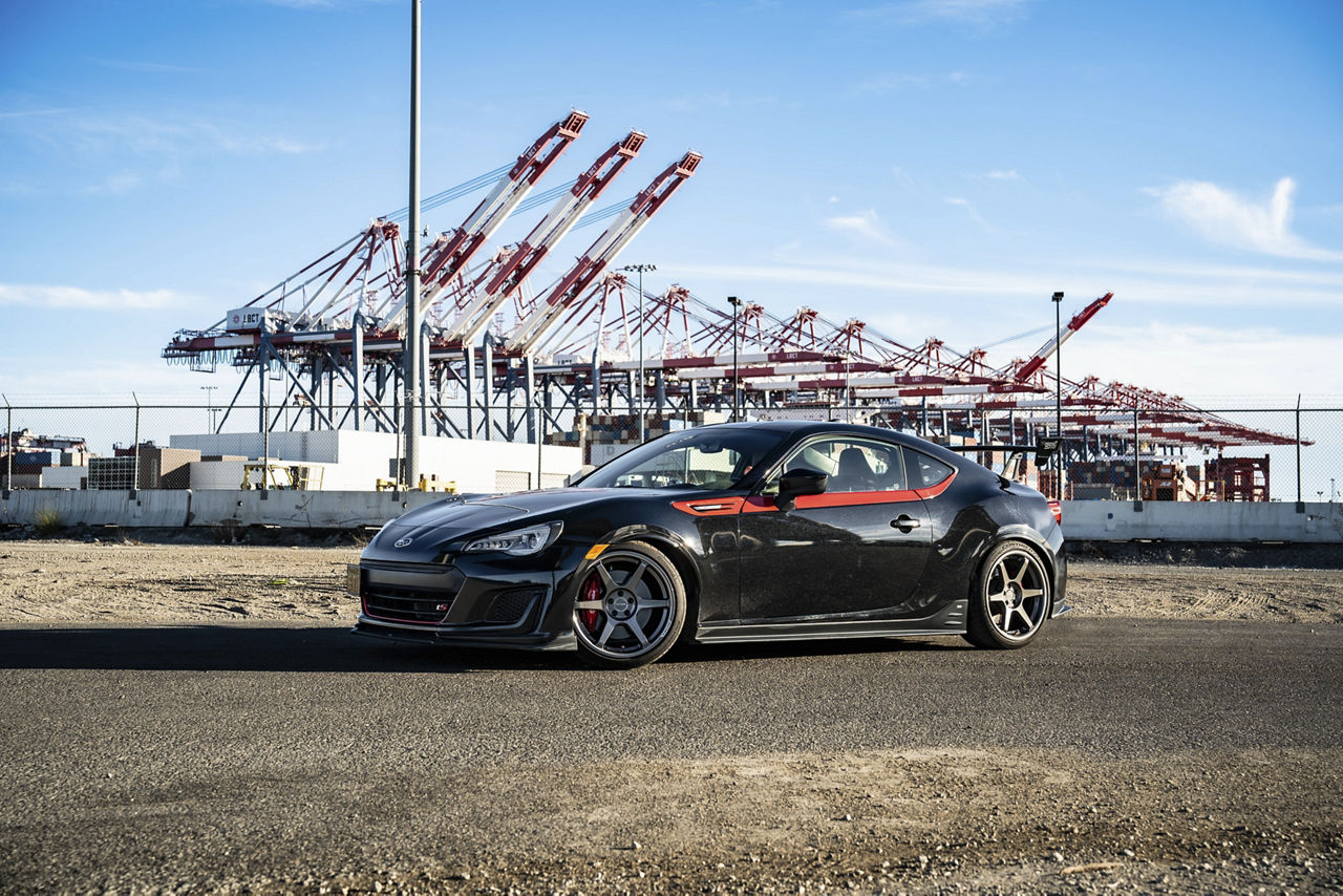 2018 Subaru BRZ tS - Motegi MR160 BATTLE VI - Gray | Wheel Pros